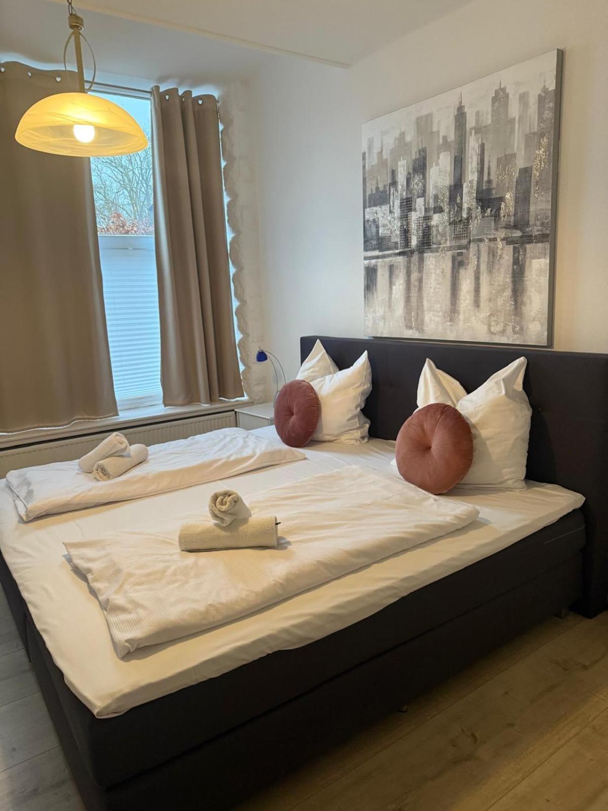 Ferienwohnung Am Schlosspark Glücksburg Exteriör bild
