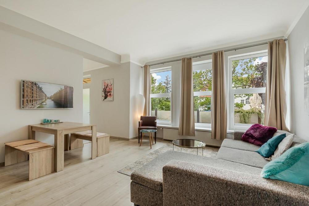 Ferienwohnung Am Schlosspark Glücksburg Exteriör bild