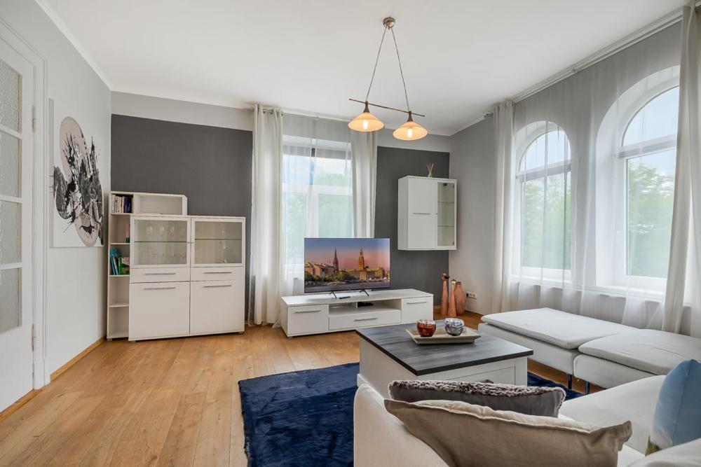 Ferienwohnung Am Schlosspark Glücksburg Exteriör bild