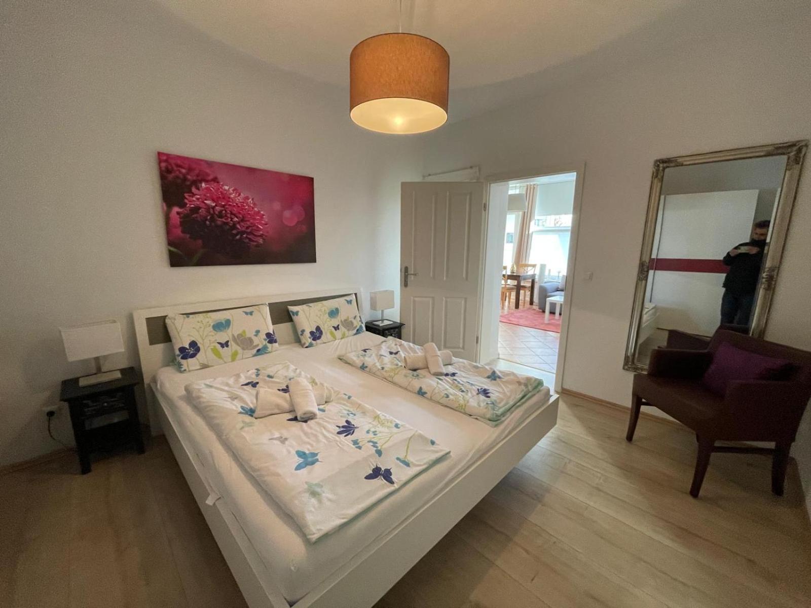 Ferienwohnung Am Schlosspark Glücksburg Exteriör bild